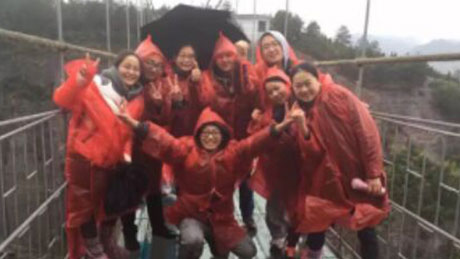 欢乐有你、成长有你，项目员工极限拓展活动